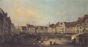 The Old Market Square in Dresden